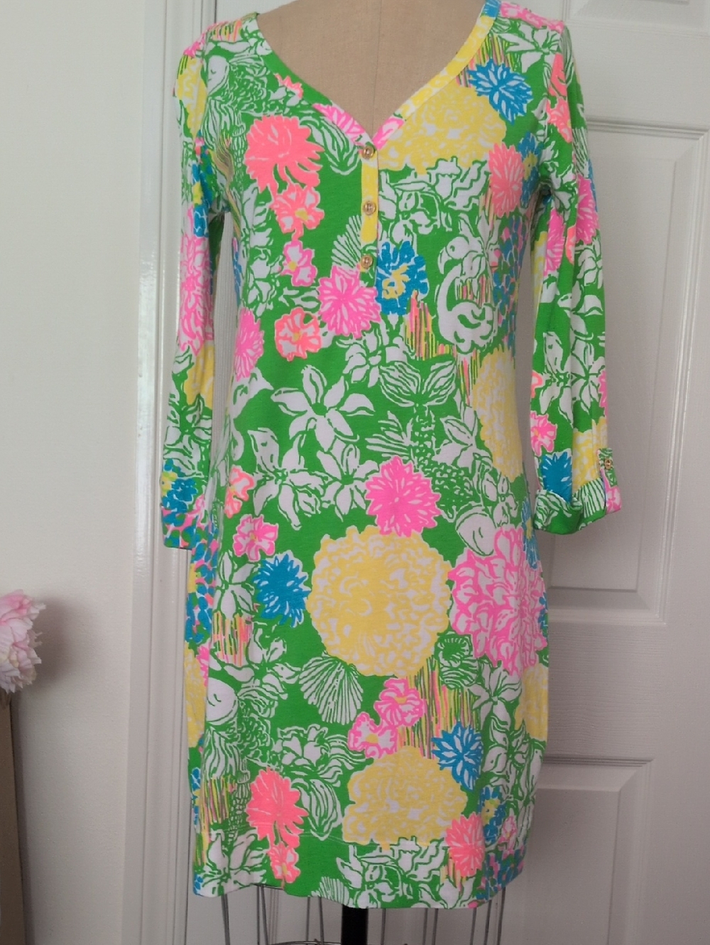 Lilly Pulitzer Palmetto Dress Size M - Picture 2 of 7